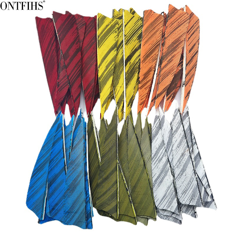 Archery Target Face - 100Pcs Neue 3 Zoll Feder Pfeile