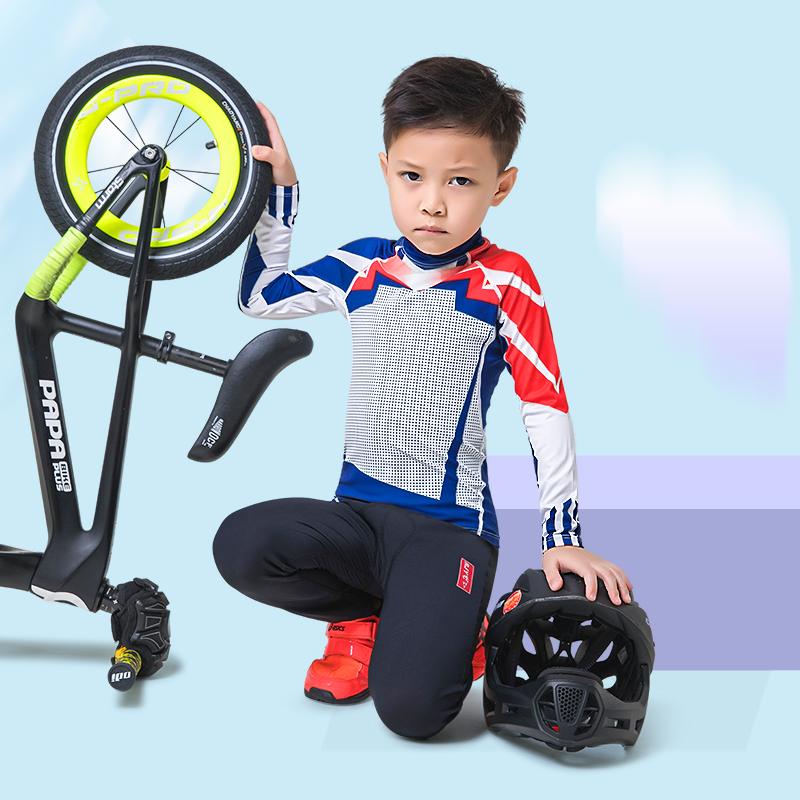 Balance Bike Kids - 2021 radfahren Jersey Set für Kinder