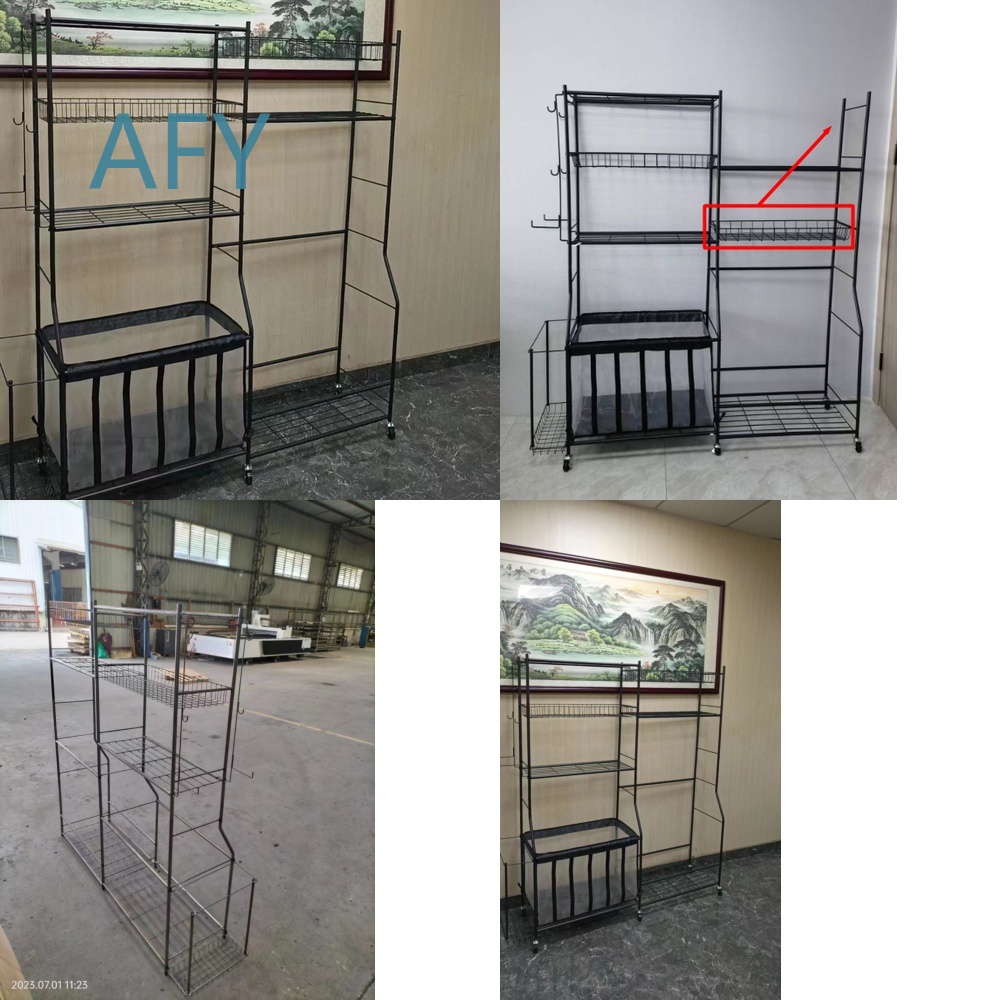 Sports Equipment Garage Storage - Golfball-Aufbewahrungsregal für Tragbare Sportausrüstung Verstellbares Rollregal