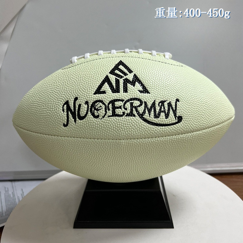 Rugby Training Ball - PU-Nachtlicht, Rugby, American Football, authentischer Erwachsenengröße