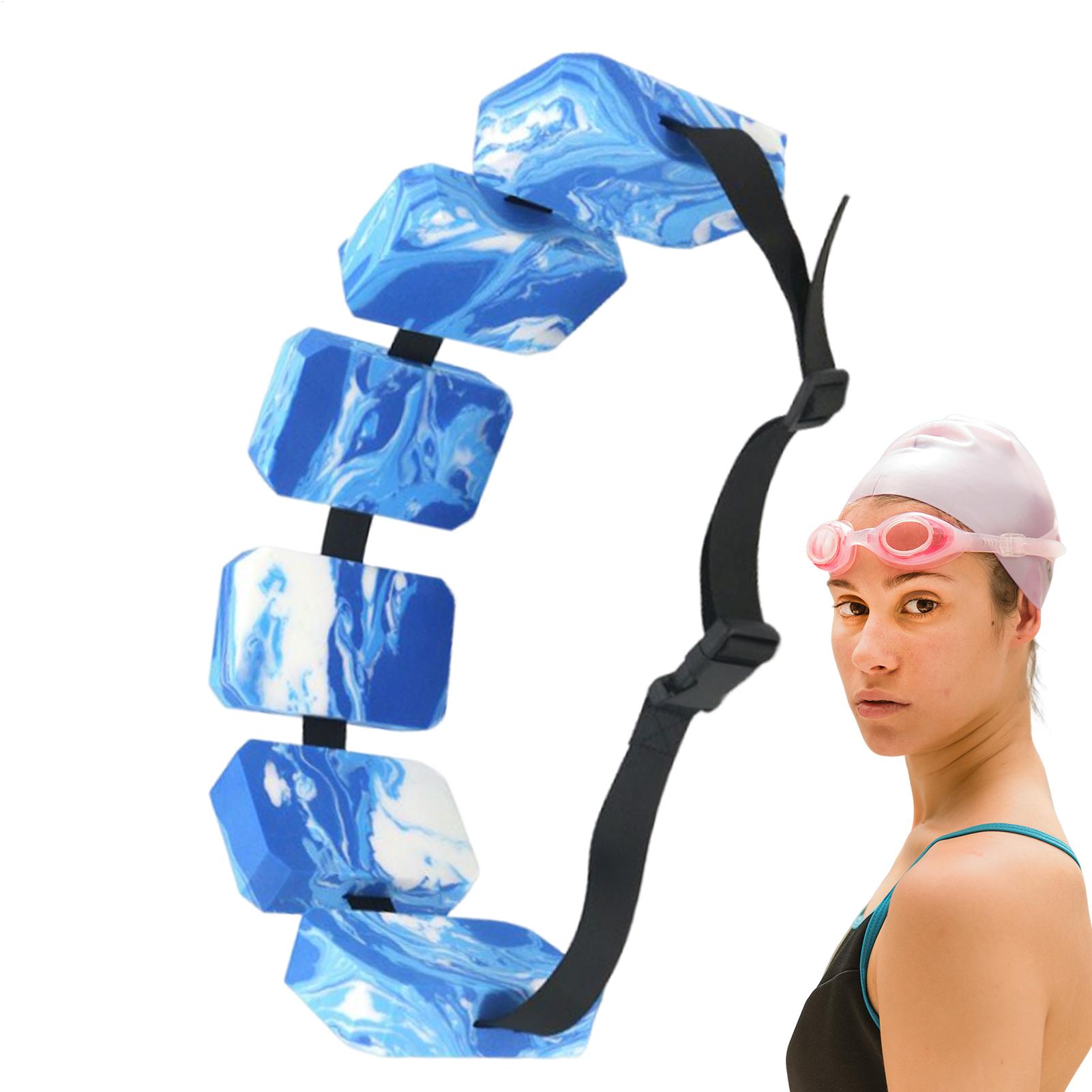 Pull Buoy Swimming - Schwimmbrett aus EVA, Schwimmtrainings-Auftriebsgürtel, Verstellbares Rückenschwimmbrett,