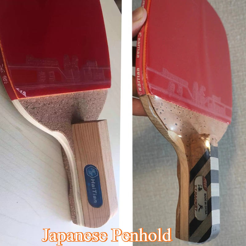Cricket Bat Tape Ball - Haitianisches japanisches Penhold-Tischtennisholz 8mm/9mm aus chinesischer