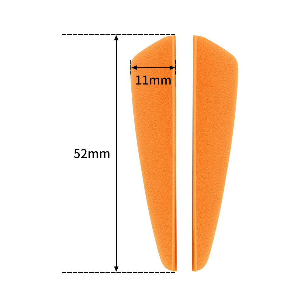 50 Stück 2-Zoll-Kunststofffede – Archery Target Face Bewertung und Preis