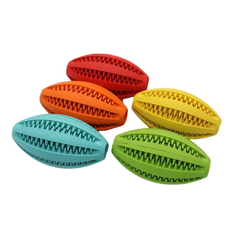 Hund Gummi Leckage Ball Hunde  – Rugby Training Ball Bewertung und Preis