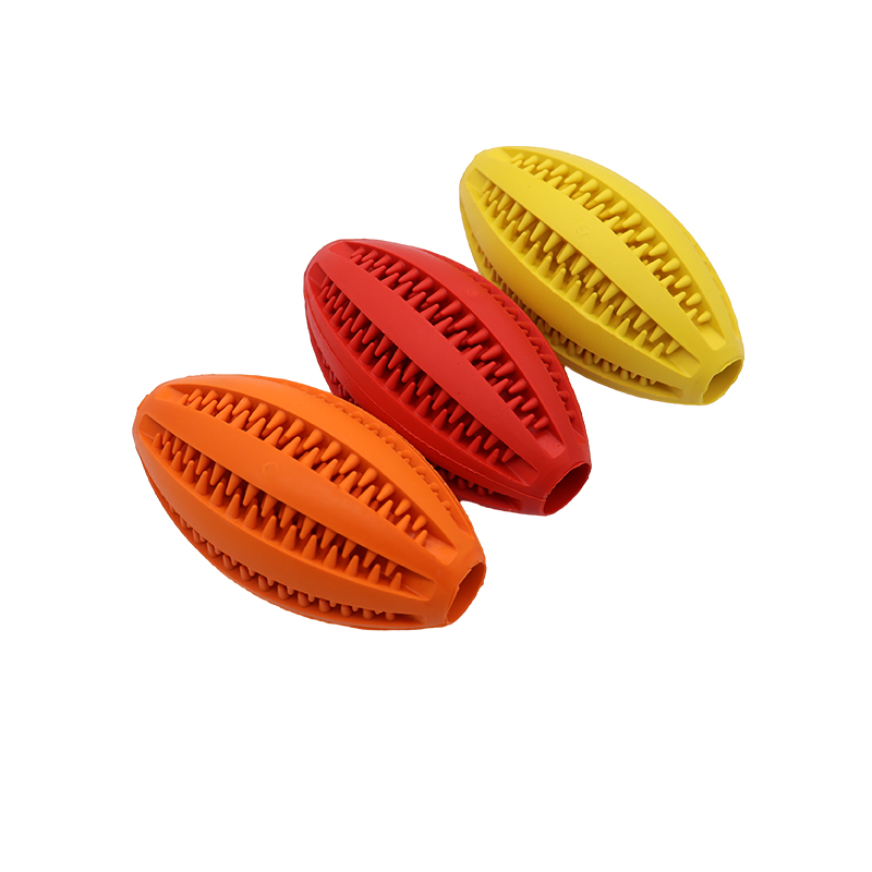 Hund Gummi Leckage Ball Hunde  – Rugby Training Ball Bewertung und Preis