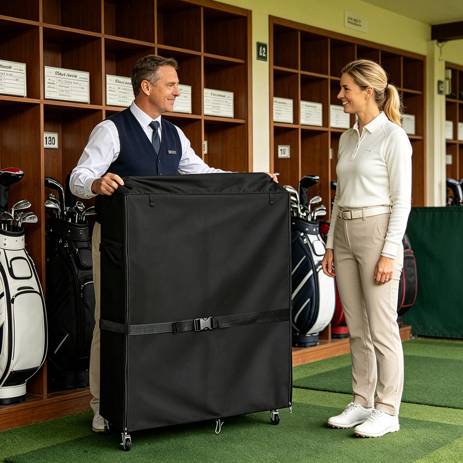 Golfbag-Aufbewahrungshülle aus – Sports Equipment Garage Storage Bewertung und Preis