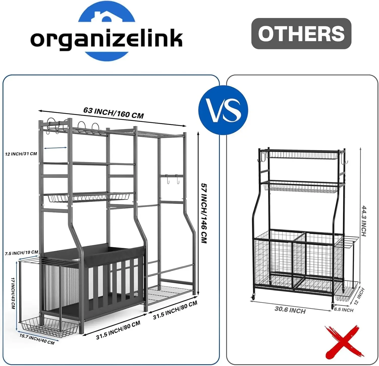 Robuster Garagen-Sportgeräte-O – Sports Equipment Garage Storage Bewertung und Preis