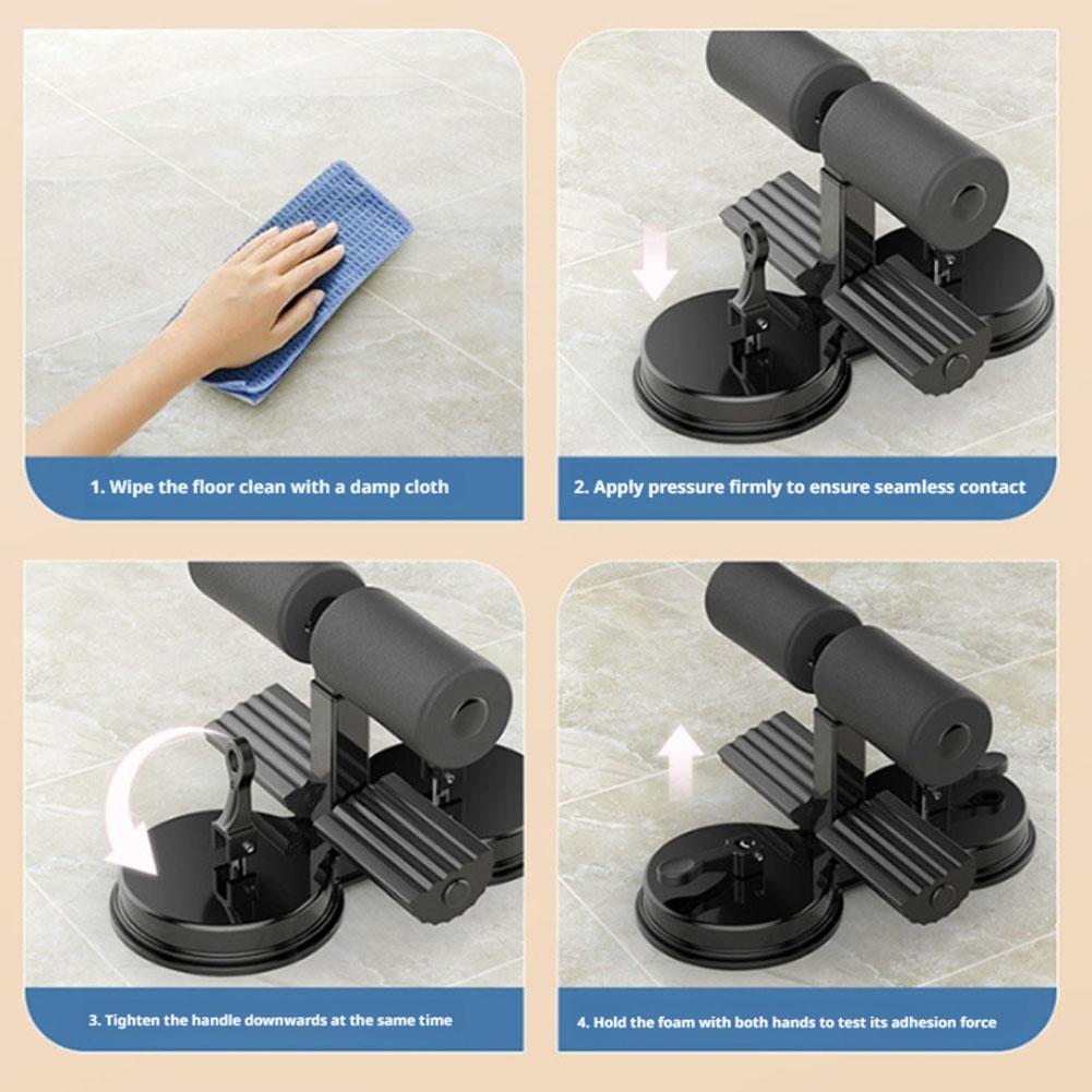 Doppel-Saugnapf Sit-Up-Hilfege – Sports Equipment Club Bewertung und Preis